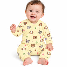 Load image into Gallery viewer, Heelium Bamboo Baby Full Romper