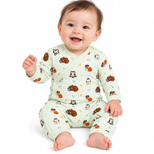 Load image into Gallery viewer, Heelium Bamboo Baby Full Romper