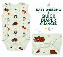 Load image into Gallery viewer, Heelium Bamboo Baby Kimono Bodysuit for Babies (Unisex)