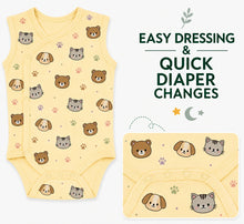 Load image into Gallery viewer, Heelium Bamboo Baby Kimono Bodysuit for Babies (Unisex)