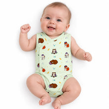 Load image into Gallery viewer, Heelium Bamboo Baby Kimono Bodysuit for Babies