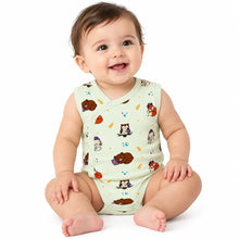 Load image into Gallery viewer, Heelium Bamboo Baby Kimono Bodysuit for Babies