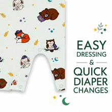 Load image into Gallery viewer, HEELIUM Bamboo Baby Short Romper