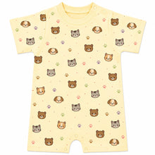 Load image into Gallery viewer, HEELIUM Bamboo Baby Short Romper