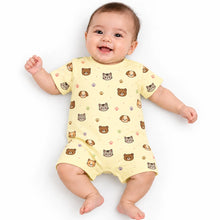 Load image into Gallery viewer, Heelium Bamboo Baby Short Romper