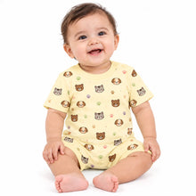 Load image into Gallery viewer, Heelium Bamboo Baby Short Romper