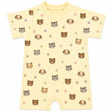Load image into Gallery viewer, Heelium Bamboo Baby Short Romper