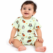 Load image into Gallery viewer, Heelium Bamboo Baby Short Romper
