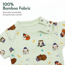 Load image into Gallery viewer, Heelium Bamboo Baby Short Romper