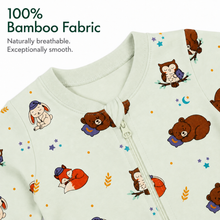 Load image into Gallery viewer, HEELIUM Bamboo Footed Sleepsuit