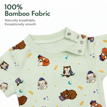 Load image into Gallery viewer, HEELIUM Bamboo Baby Short Romper