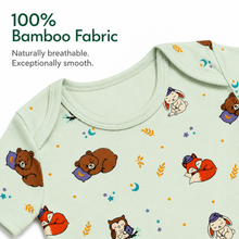 Load image into Gallery viewer, Heelium Bamboo Baby Envelope Neck Bodysuit