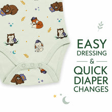 Load image into Gallery viewer, Heelium Bamboo Baby Envelope Neck Bodysuit
