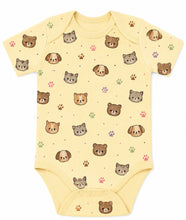 Load image into Gallery viewer, Heelium Bamboo Baby Envelope Neck Bodysuit