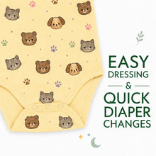 Load image into Gallery viewer, Heelium Bamboo Baby Envelope Neck Bodysuit