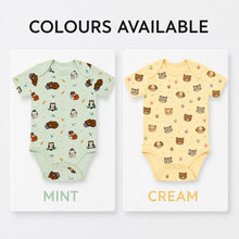 Load image into Gallery viewer, Heelium Bamboo Baby Envelope Neck Bodysuit