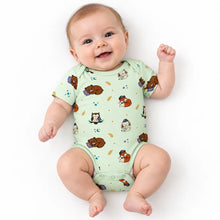 Load image into Gallery viewer, Heelium Bamboo Baby Envelope Neck Bodysuit