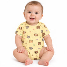Load image into Gallery viewer, Heelium Bamboo Baby Envelope Neck Bodysuit