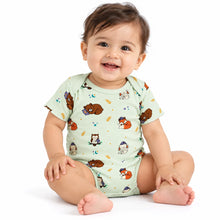 Load image into Gallery viewer, Heelium Bamboo Baby Envelope Neck Bodysuit