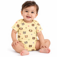Load image into Gallery viewer, Heelium Bamboo Baby Envelope Neck Bodysuit