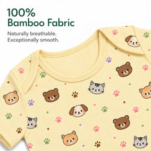 Load image into Gallery viewer, Heelium Bamboo Baby Envelope Neck Bodysuit