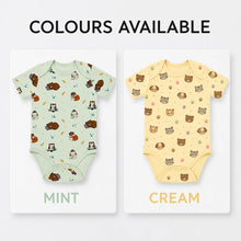 Load image into Gallery viewer, Heelium Bamboo Baby Envelope Neck Bodysuit