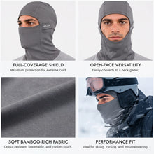 Load image into Gallery viewer, Heelium Bamboo Balaclava for Men &amp; Women
