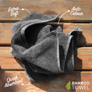 Bamboo Bath, Hand & Face Towel Combo - Set of 3