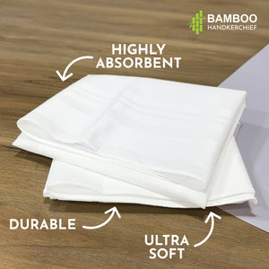 Bamboo Handkerchief - Set of 12