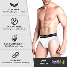 Load image into Gallery viewer, Heelium Bamboo Underwear Brief for Men - Pack of 4