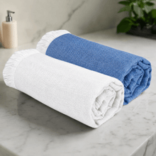 Load image into Gallery viewer, Heelium Bamboo Turkish Bath Towel - Set of 2