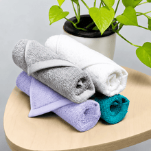 Load image into Gallery viewer, Heelium Bamboo Face Towels - Set of 4