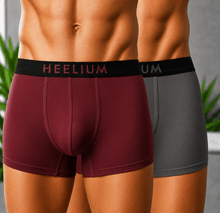 Load image into Gallery viewer, Heelium Bamboo Underwear Trunk For Men - Pack of 2