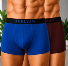 Load image into Gallery viewer, Heelium Bamboo Underwear Trunk For Men - Pack of 2