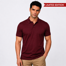 Load image into Gallery viewer, Heelium Bamboo Polo T-shirt for Men