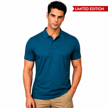 Load image into Gallery viewer, Heelium Bamboo Polo T-shirt for Men