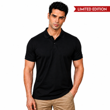 Load image into Gallery viewer, Heelium Bamboo Polo T-shirt for Men