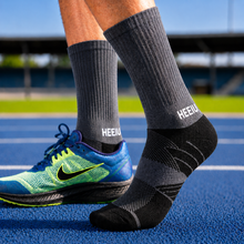 Load image into Gallery viewer, HEELIUM Bamboo Athletic Crew Socks for Men &amp; Women  - 1 Pairs