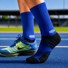 Load image into Gallery viewer, HEELIUM Bamboo Athletic Crew Socks for Men &amp; Women  - 1 Pairs