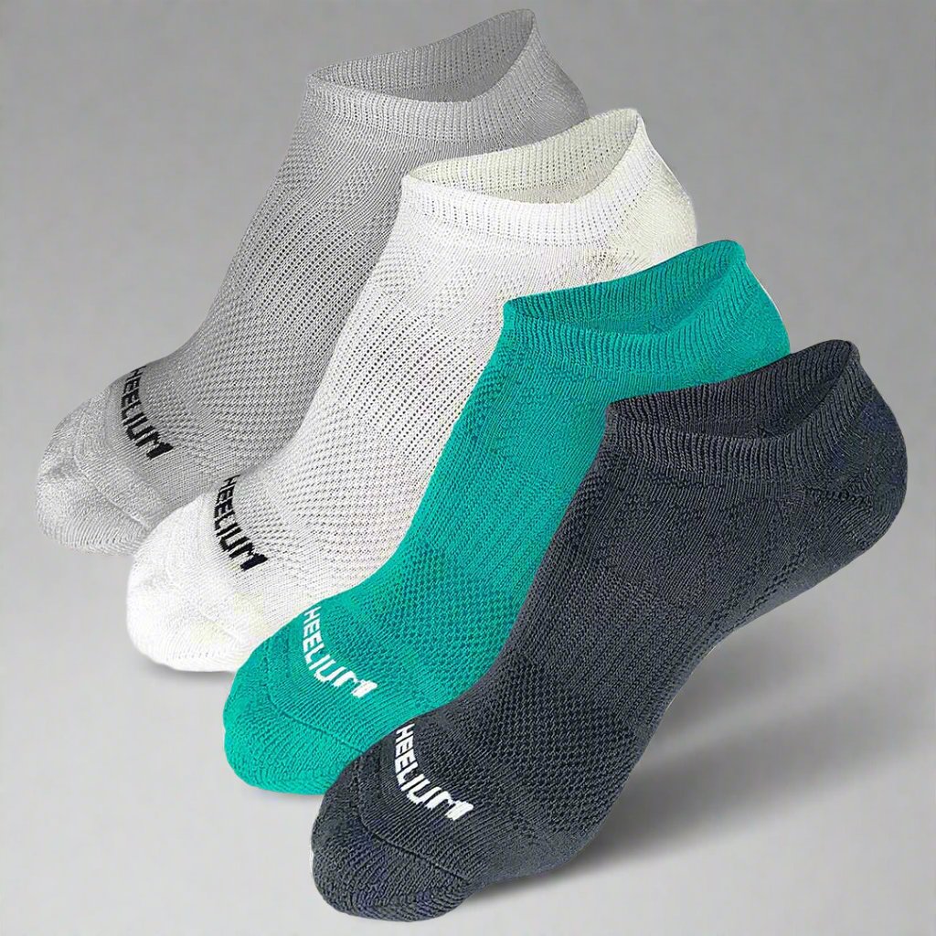 Heelium Bamboo Zero Socks for Men - 4 Pairs