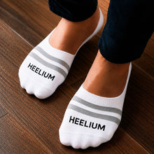 Load image into Gallery viewer, Heelium Bamboo No Show Socks for Men (Stripes) - Pack of 3