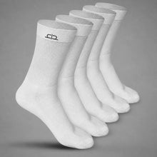 Load image into Gallery viewer, Heelium Bamboo Men Crew Socks (Soft Elastane) - 5 Pairs