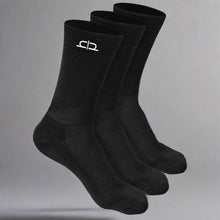 Load image into Gallery viewer, Heelium Bamboo Men Crew Socks (Soft Elastane) - 3 Pairs