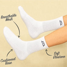 Load image into Gallery viewer, Heelium Bamboo Men Crew Socks (Soft Elastane) - 5 Pairs