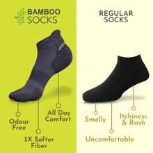 Load image into Gallery viewer, Bamboo Kids Ankle Socks - 4 Pairs