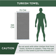 Load image into Gallery viewer, Heelium Bamboo Turkish Bath Towel - Set of 3