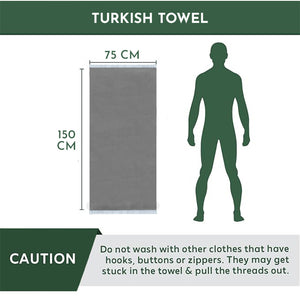 Heelium Bamboo Turkish Bath Towel - Set of 3