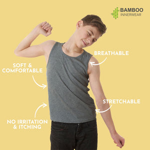 Bamboo Vest for Kids - Pack of 3