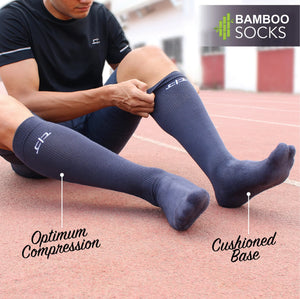 Bamboo Compression Socks - 1 Pair