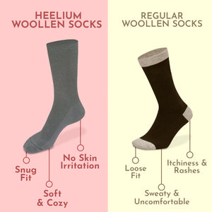 Woollen Socks for Winter - 3 Pairs